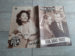 Revue Mon Film Seul Dans Paris Bourvil Et Magali Noël Jane Russel 1952  Cinéma - Film/ Televisie