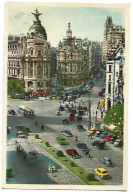 CALLE ALCALA Y GRAN VIA.-  MADRID.- ( ESPAÑA ) - Madrid