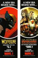 LARROCA   -   Marque-pages   -  Iron Man - Wolverine - Marque-pages