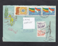 LETTRE DE VINA DEL MAR POUR L'ALLEMAGNE,1977. - Cile