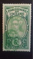 OCEANIE N°24a   SIGNE  VARIETE  (LOT) - Unused Stamps