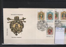 Moldawien Michel Cat.No. FDC  171/176 - Moldavia