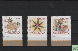 Moldawien Michel Cat.No. Mnh/**   222/225 - Moldavië