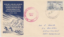 Ross Dependency 1959 NZ Antarctic Research Expedition  Ca Scott Base 26 JAN 1959 (SO234) - Cartas & Documentos