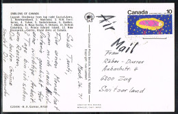 NOEL 127 - CANADA N° 449 NOEL Sur Carte Postale Pour La France - Covers & Documents