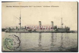 CPA Bateau Le Linois Croiseur D&#39escadre  - Guerra