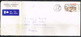 NOEL 130 - CANADA N° 553 NOEL Sur Lettre Par Avion Pour La France - Storia Postale