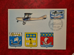 FDC 1968 MAXI  SAINT NAZAIRE Première Liaison Postale Par Avion - 1960-1969