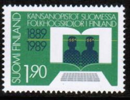 1989 Finland,  Folk High Schools 100 Years ** - Unused Stamps