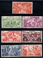 Indochine  - 1946  - Tchad Au Rhin  -  PA 40 à 45  - Neufs ** - MNH - Posta Aerea