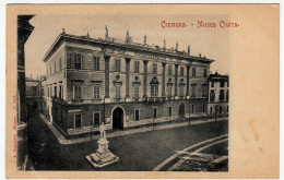 CREMONA - MUSEO CIVICO - 1900 - Vedi Retro - Formato Piccolo - Cremona