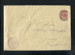 "WUERTTEMBERG" 1914, Dienst-Ganzsachenumschlag Mit K1 "ROTTENBURG (NECKAR)" (L0101) - Interi Postali