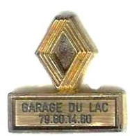 @@ Logo RENAULT Concession Garage Du Lac (Savoie) @@aut.05 - Renault