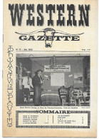 Revue WESTERN GAZETTE N° 13 - Mai 1965 - George Fronval - - Joë Hamman - Jesse James - Armes De L'Ouest - Other & Unclassified