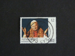 IRLANDE IRELAND EIRE YT 410 OBLITERE - PAPE JEAN PAUL II - Used Stamps