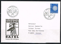 NOEL 135 - SUISSE Cachet Illustré De Noël De Berne 1985 Sur Lettre - Lettres & Documents