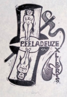 EX LIBRIS ERICH AULITZKY Per P.E.F. LADEUZE  L27bis-F02 EXLIBRIS Opus 139 - Ex Libris