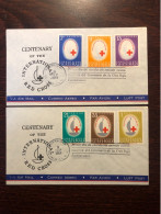 GUATEMALA FDC COVER 1964  YEAR RED CROSS HEALTH MEDICINE STAMPS - Guatemala