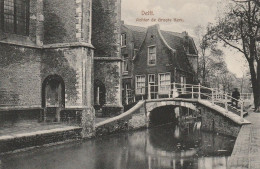 Delft Achter De Groote Kerk   4928 - Delft