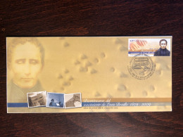GUATEMALA FDC COVER 2009 YEAR BRAILLE BLIND BLINDNESS HEALTH MEDICINE STAMPS - Guatemala