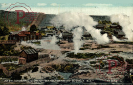 OCEANIA. NUEVA ZELANDA. Whakarewarewa Rotorua, Panoramic View - Neuseeland