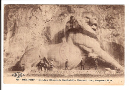90 - BELFORT - Le Lion ( Sculpture œuvre De Auguste Bartholdi ) - Belfort – Le Lion