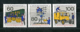 "BERLIN" 1990, Mi. 876-878 "Geschichte Der Post" ** (L0106) - Neufs