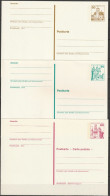 Berlin Ganzsache1979 Mi.-Nr. P 108, P109,P110 Ungebraucht ( PK 127) Günstige Versandkosten - Postcards - Mint