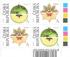 1008 - 9 Czech Republic Christmas 2018 - Unused Stamps