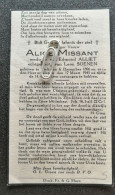 ALICE MISSANT ° TIELT 1896 + 1945 / EDMOND ALLIET / LEON SOENEN - Santini