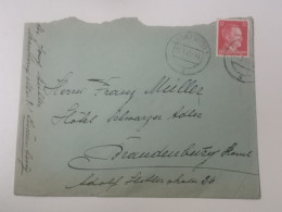 Enveloppe, Oblitéré Luxembourg 1942, WW2 - 1940-1944 German Occupation