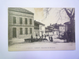 2024 - 1165  LEZAT  (Ariège)  :  Quartier De Mirande   XXX - Lezat Sur Leze