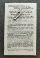 THEOPHIEL MONSERÉ ° TIELT 1870 + 1945 / ELISA DE NEVE - Santini