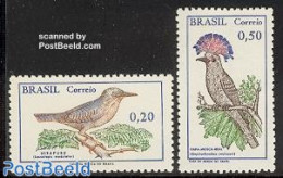 Brazil 1968 Birds 2v, Mint NH, Nature - Birds - Neufs