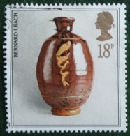 18 P POTTERY Poterie D'art (Mi 1122) 1987 Used Gebruikt Oblitere ENGLAND GRANDE-BRETAGNE GB GREAT BRITAIN - Gebraucht