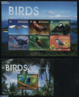 Micronesia 2015 Birds Of Micronesia 2 S/s, Mint NH, Nature - Birds - Poultry - Micronesië