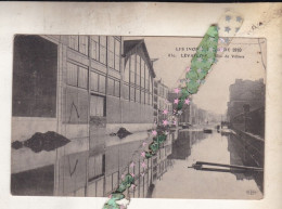Les Inondations De 1910. Levallois, Rue De Villiers - Levallois Perret
