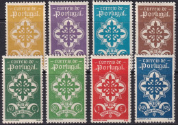 Portugal 1940 Sc 579-86 Mundifil 583-90 Set MH* - Unused Stamps