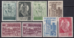 Portugal 1940 Sc 587-94 Mundifil 591-8 Set MNH** - Unused Stamps