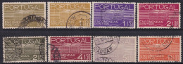 Portugal 1936 Sc Q18-25 Mundifil Encomendas 18-25 Parcel Post Set Used - Usati