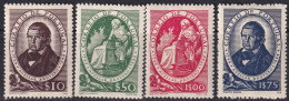 Portugal 1944 Sc 638-41 Mundifil 640-3 Set MLH* Some Creases/disturbed Gum - Unused Stamps