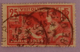 FRANCE YT 184 DEUX CACHETS RONDS  ANNÉE 1924 - Used Stamps