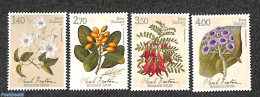 New Zealand 2021 Sarah Featon 4v, Mint NH, Nature - Flowers & Plants - Nuevos