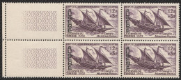 Année 1957-N°342 Neufs**MNH : Journée Du Timbre -Service Maritime Postal (bateau) Bloc De 4  (g-1) - Nuovi