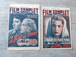 2 Revues Film Complet 1949 La Furie Du Désert Lancaster Le Paradis Des Pilotes Perdus Cinéma - Cine / Televisión