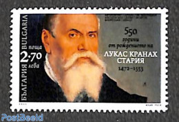 Bulgaria 2022 Lucas Cranach 1v, Mint NH, History - Germans - Art - Paintings - Unused Stamps