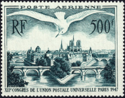 FRANCE - 1947 - Poste Aérienne - 500fr Congrès De Paris De L'UPU - Yv.PA20 TB Neuf** (cote 60€) - 1927-1959 Postfris