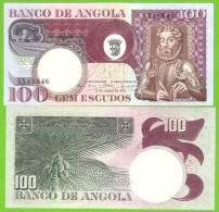 ANGOLA 100 ESCUDOS 1973 P-106 UNC - Angola