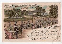 19 - GÖTEBORG - Trägardsföreningen  *litho 1900* - Schweden