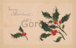 Christmas Card - 1909 - Altri & Non Classificati